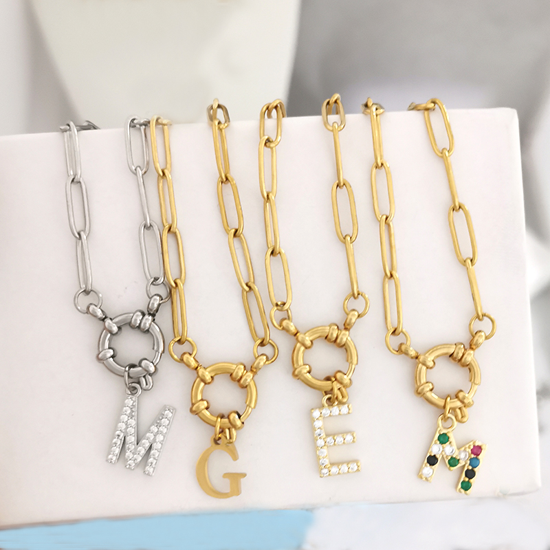 Event Z - Initial Charm A-Z Letters Necklace Women