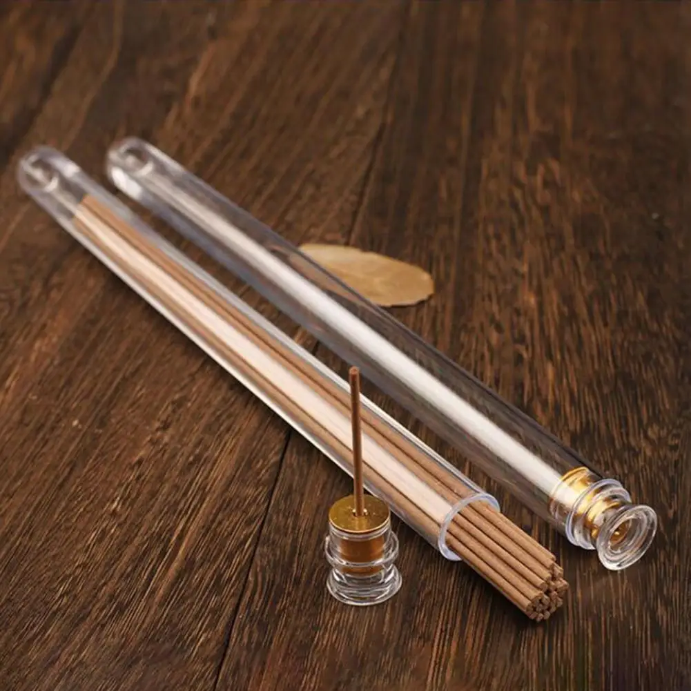 Centerpiece Stick - Acrylic Detachable Airtight Lid Incense Holder