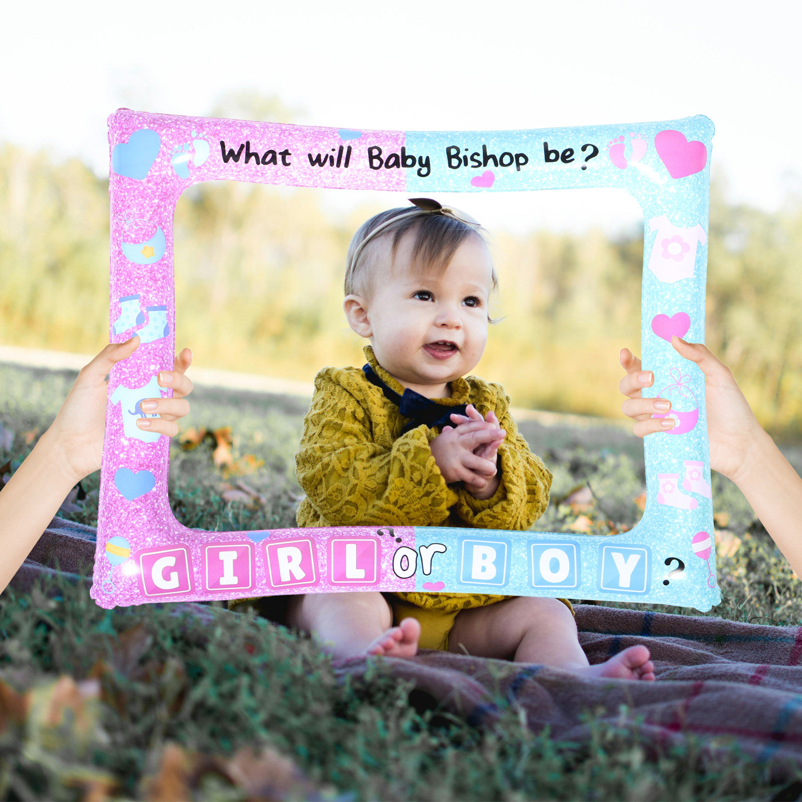 Baby Gender Reveal Photo Booth - Photo Booth Frame 评论和价格