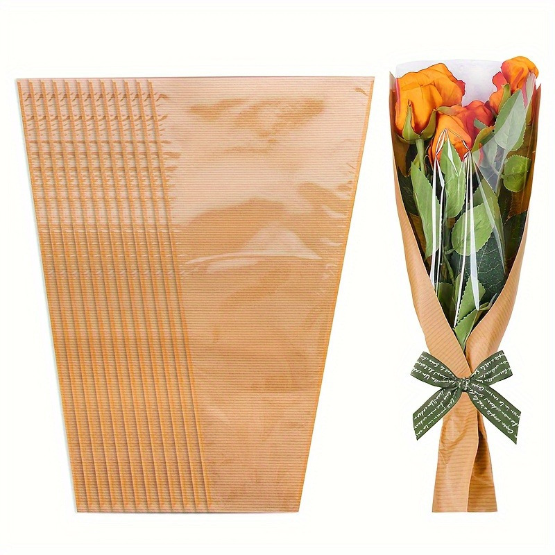 10pcs Transparent Bouquet Pack - Cotton Candy Cone 评论和价格