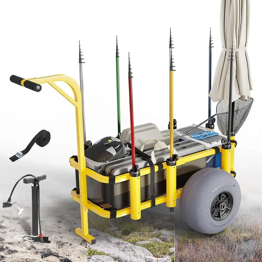 Beach Trolley with 13 Balloon  - Balloon Pump Hand 评论和价格