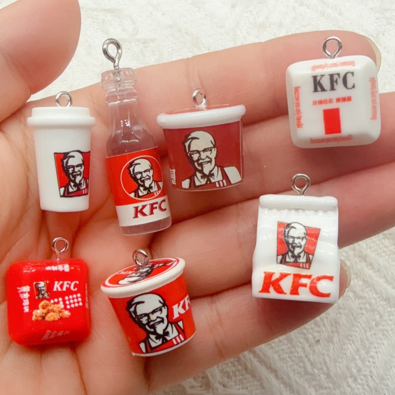 10pcs cartoon resin food bag k - Event Party 评论和价格