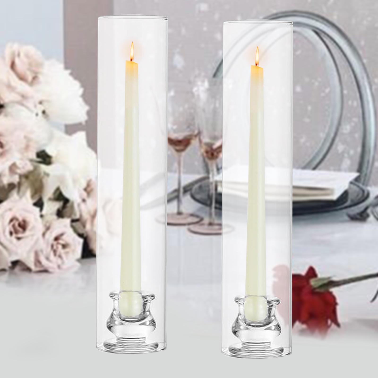 2Pcs Tall Candlestick Holder T - Centerpiece Stick 评论和价格