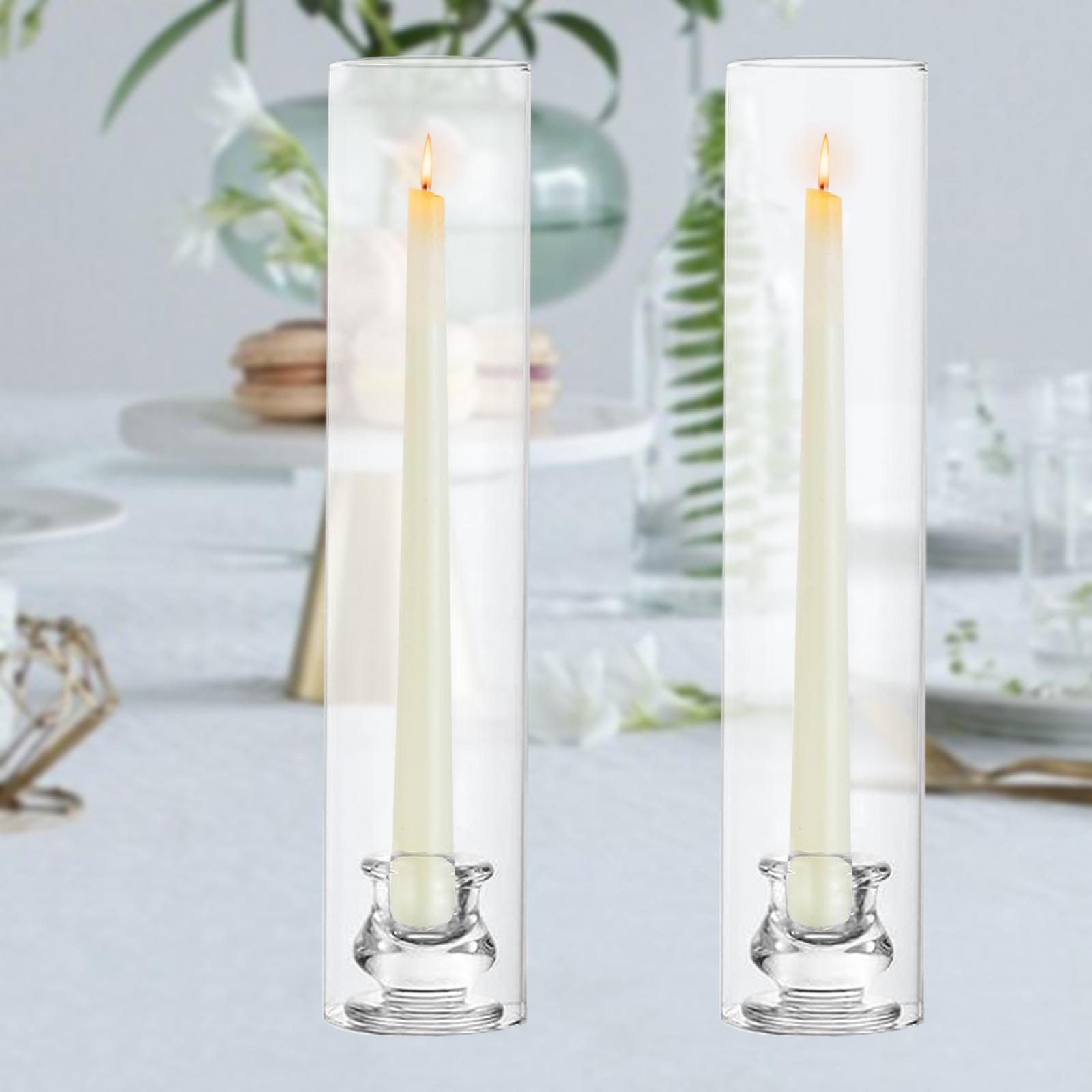 2Pcs Tall Candlestick Holder T - Centerpiece Stick 评论和价格