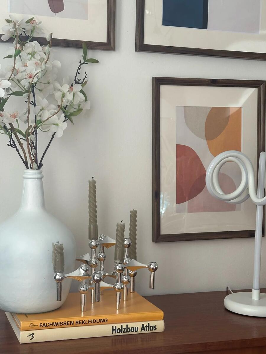 Metal Candle Holder Nordic Mol - Centerpiece Stick 评论和价格
