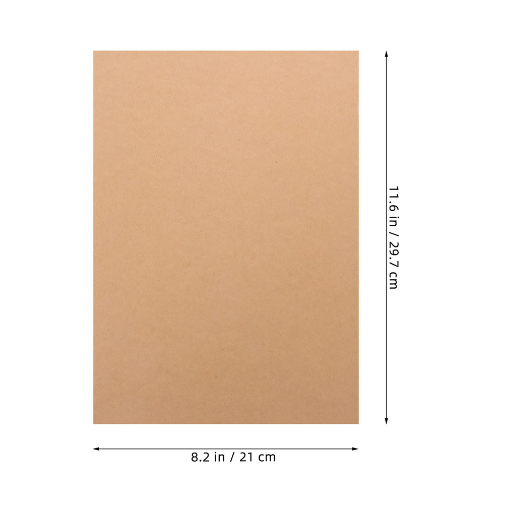 50Pcs Thick Kraft Cardstock Pa - Papercraft Supply Invitation 评论和价格