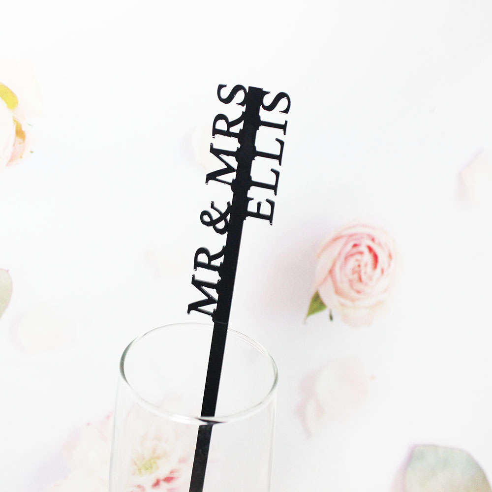 Personalized Drink Stirrers We - Centerpiece Stick 评论和价格