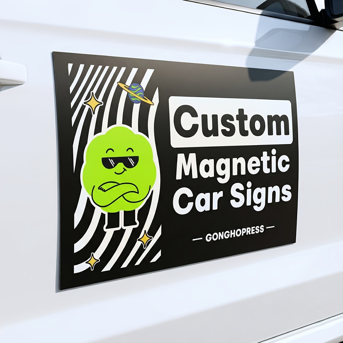Customizable Magnetic Car Deca - Eve Party 评论和价格
