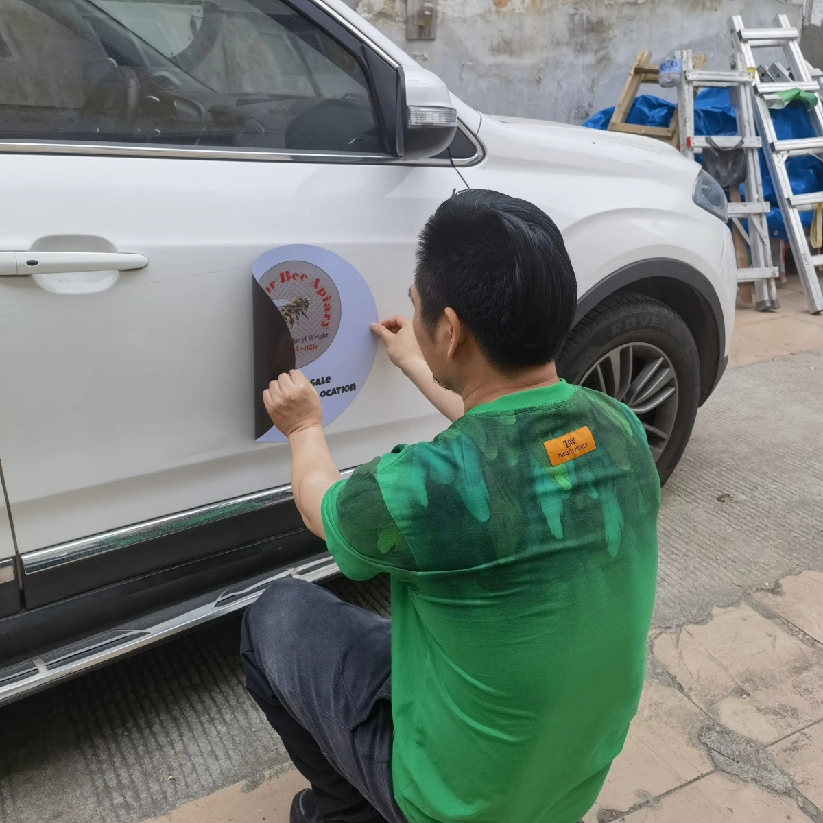 Customizable Magnetic Car Deca - Eve Party 评论和价格