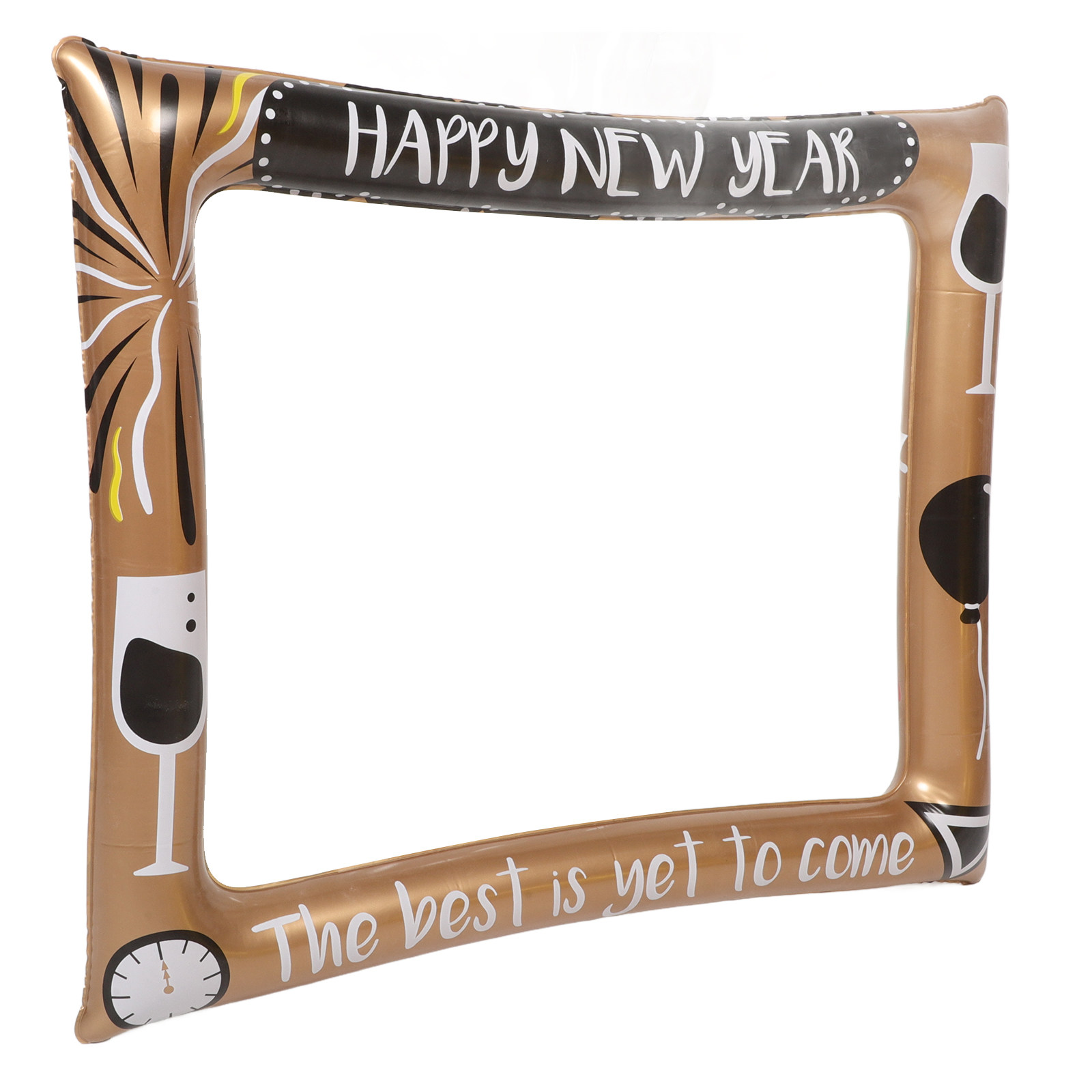 Inflatable Happy New Year Phot - Photo Booth Frame 评论和价格
