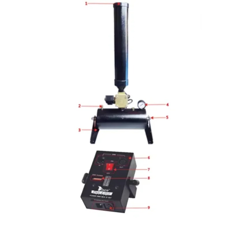 Electronic DMX 4-6M PorSmall C - Confetti Cannon Tube 评论和价格