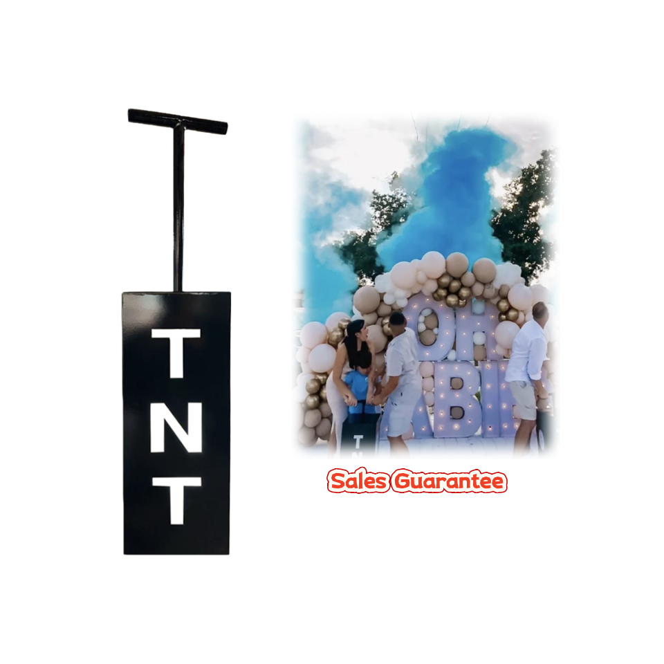 TNT Control Cannon Gender Reve - Confetti Cannon Tube 评论和价格