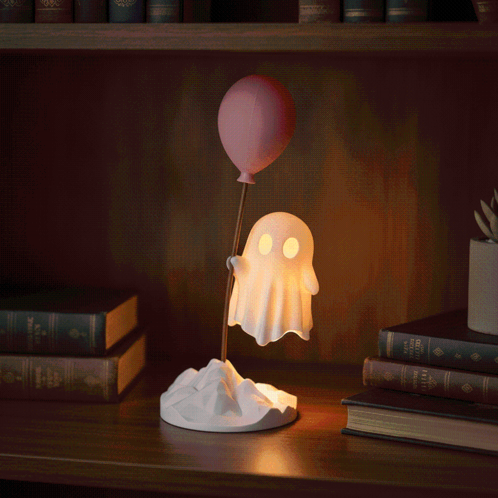 Spooky Decor LED Ghost Night L - Led Balloon Light 评论和价格