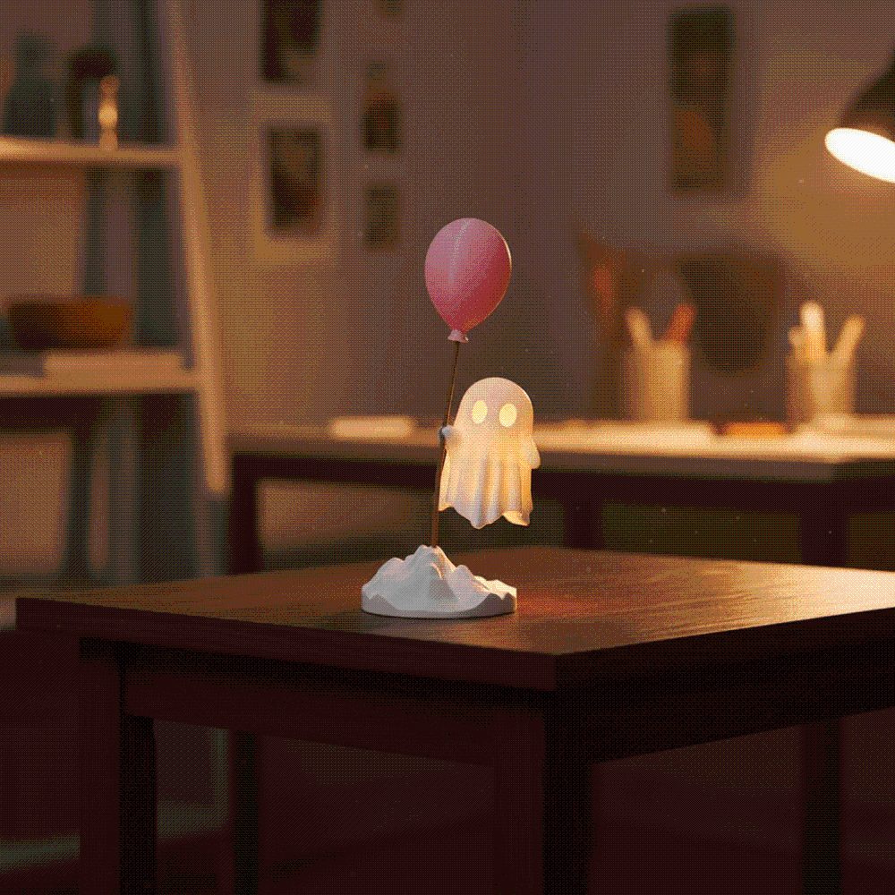 Spooky Decor LED Ghost Night L - Led Balloon Light 评论和价格