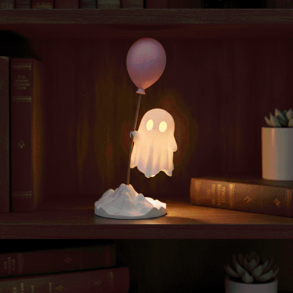 Spooky Decor LED Ghost Night L - Led Balloon Light 评论和价格