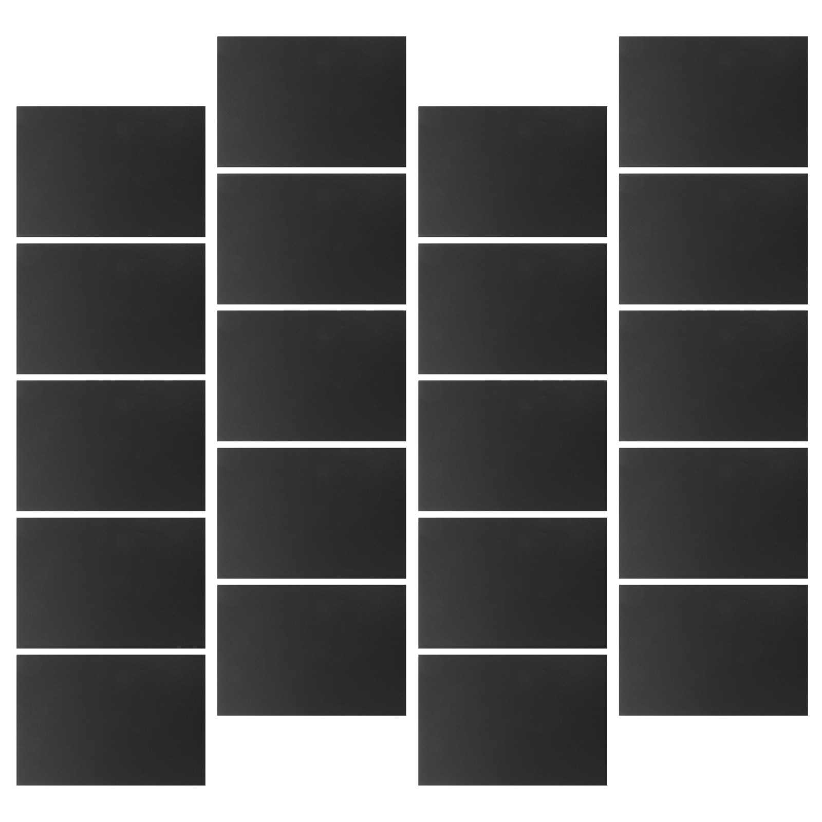 60Pcs Black Cardstock Thick He - Papercraft Supply Invitation 评论和价格