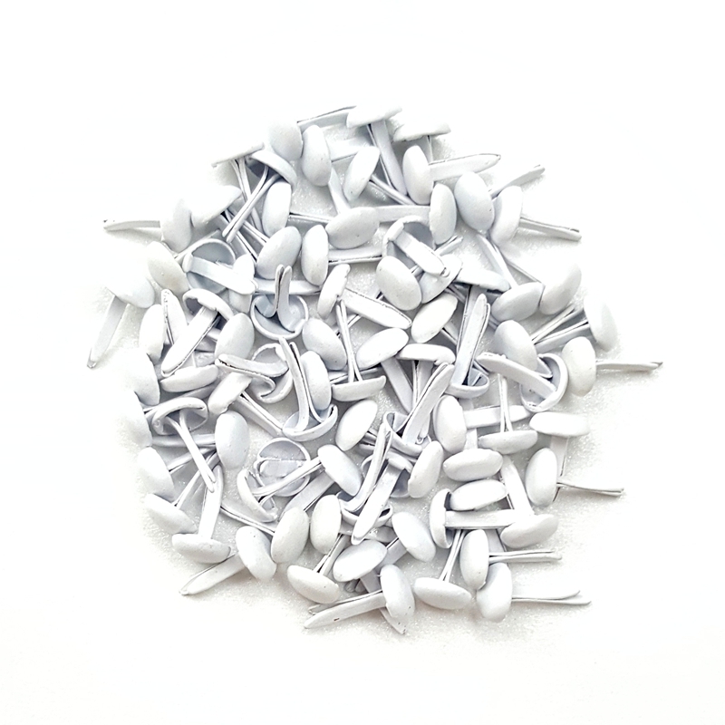 500pcs 5mm White Metal Brads f - Papercraft Supply Invitation 评论和价格